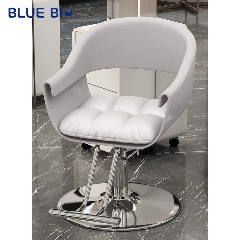 Wholesale Hair Cutting Chair Kids White Grey Golden Salon Barber Chair Hair Salon Reclining Barber Chair