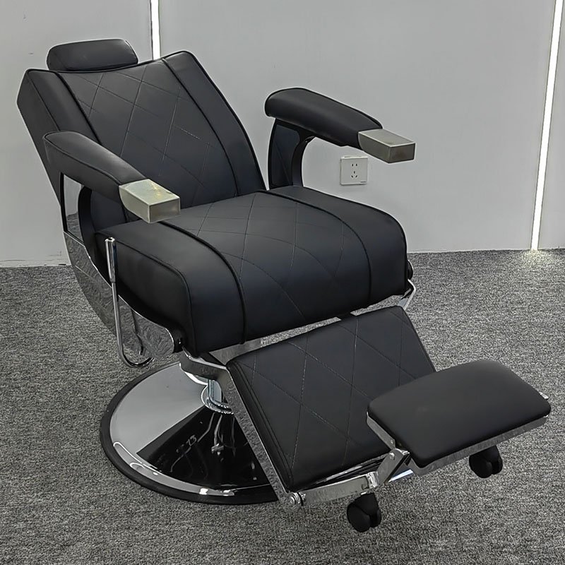 Professional New Design Factory Barber Equipments Luxury Comfortable Barber Chair From