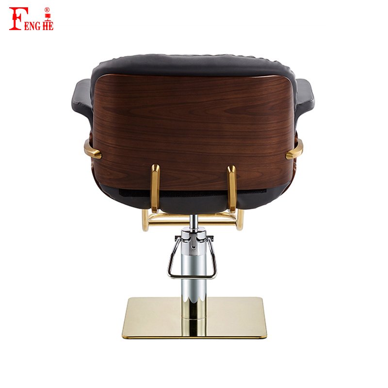 Wholesale Salon Barber Chair Nail Chair Cheap Price Gold Modern Barber Chairs