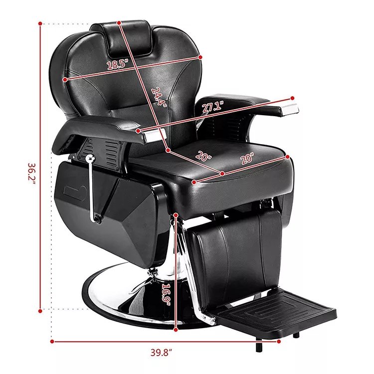 2023 Wholesale China Trade Barbers Chairs Beauty Hair Salon Chair Barber Chairs For Sale