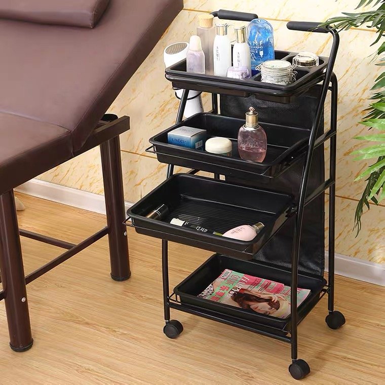 Modern Barber Salon Facial Manicure Hairdressing Beauty Salon Trolley tool Storage Hair Salon Trolley