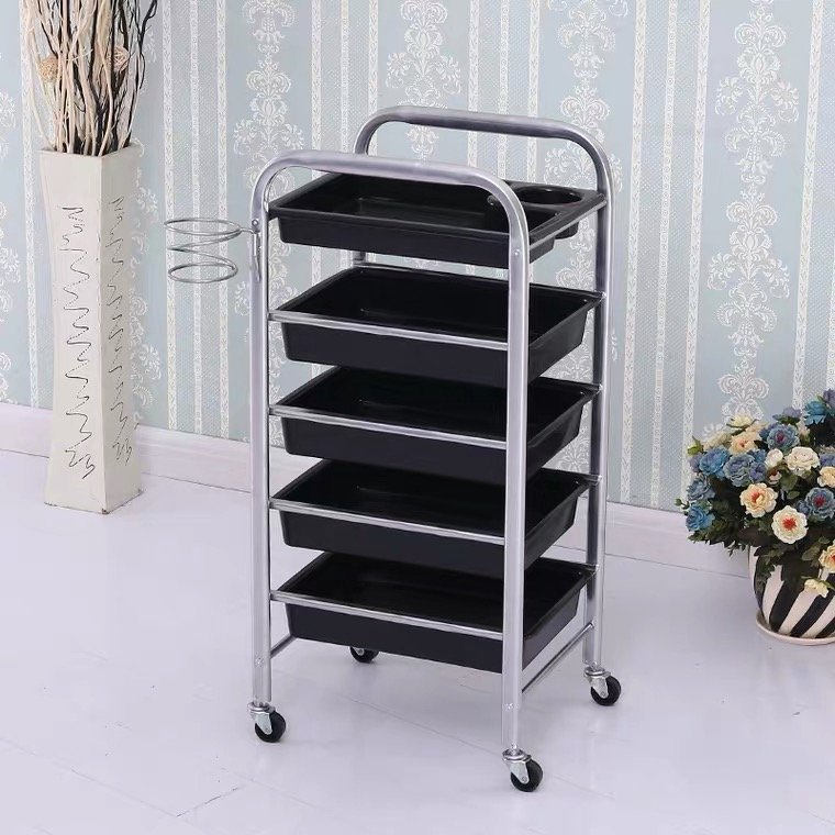Modern Barber Salon Facial Manicure Hairdressing Beauty Salon Trolley tool Storage Hair Salon Trolley