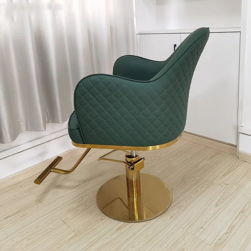 Modern High Quality Salon Waiting Bench Hairdressing Furniture Living Room Hotel Stylist Chair Barber Chair High-End Salon