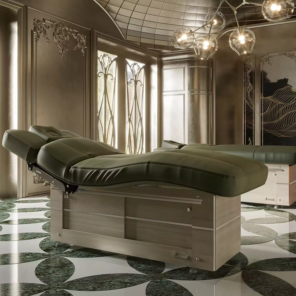 High quality 3 motor electric beauty bed Eyelash bed Beauty massage bed for beauty salons