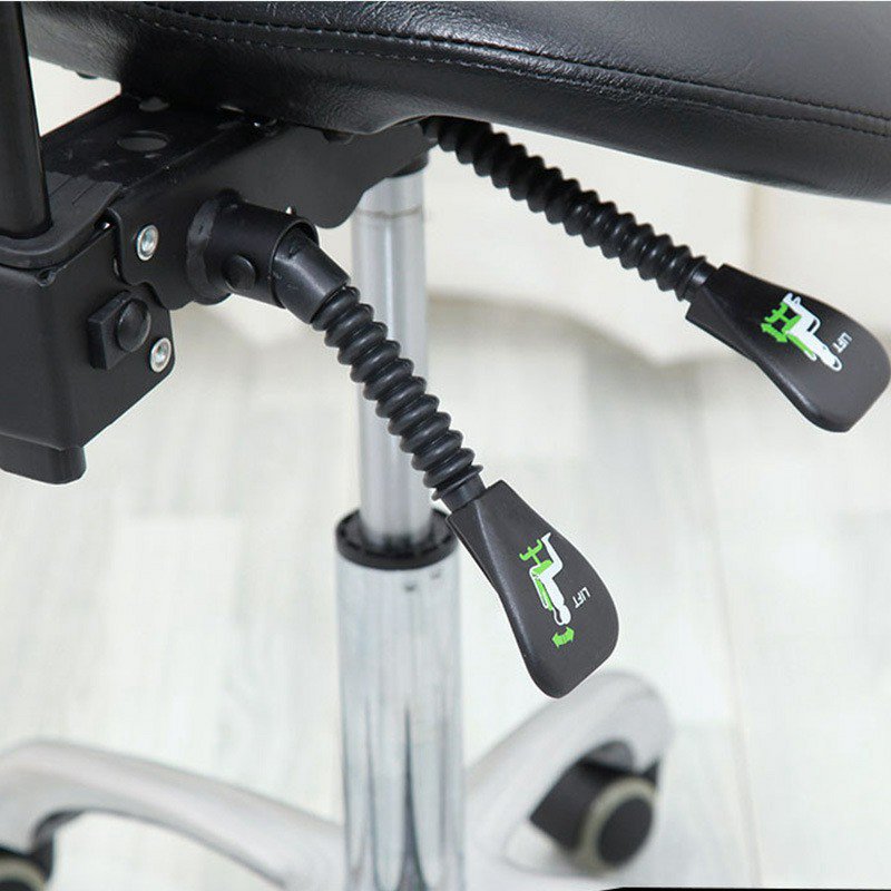 Factory Price Swivel Barber Chair Beauty Salon Stool Saddle Leather Bar Chair Aesthetic Chair Saddle with Back