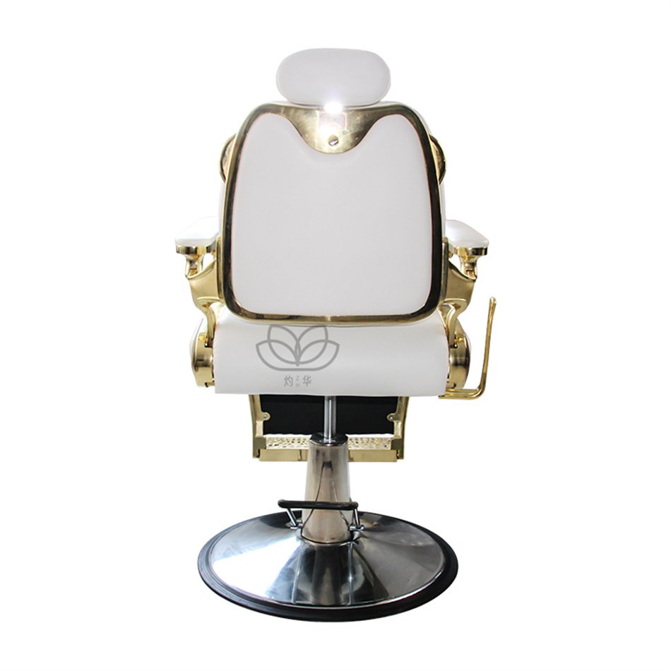 High end barber shop hair salon styling chairs stainless steel lifting chair for hairdressing