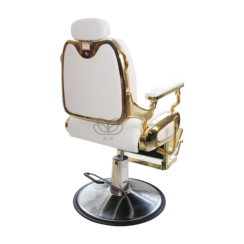 High end barber shop hair salon styling chairs stainless steel lifting chair for hairdressing