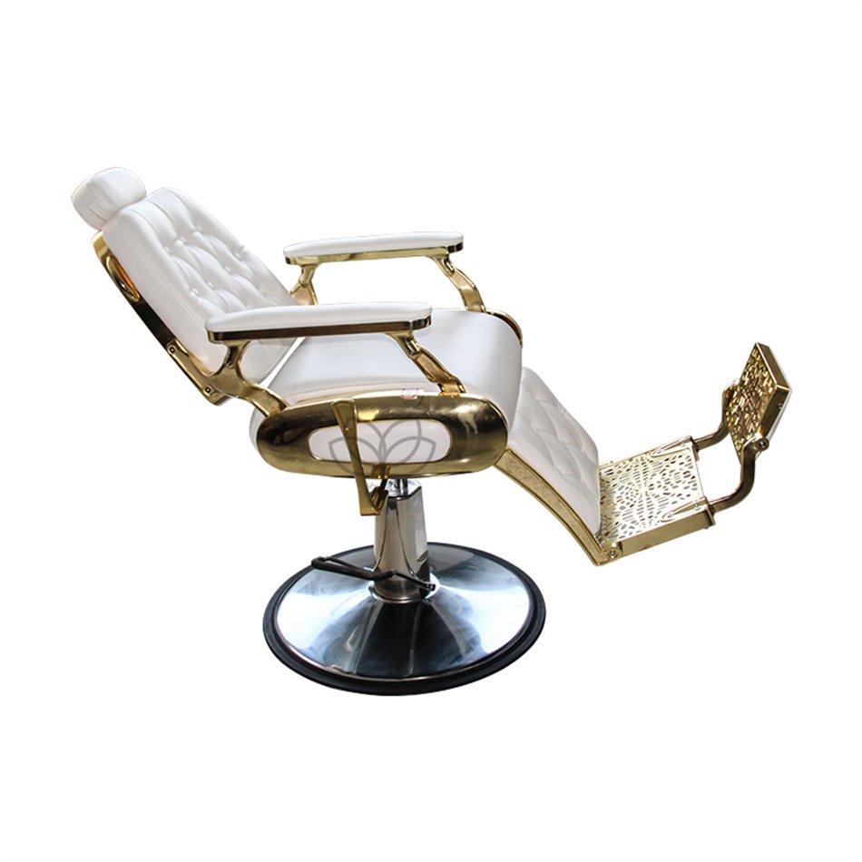 High end barber shop hair salon styling chairs stainless steel lifting chair for hairdressing