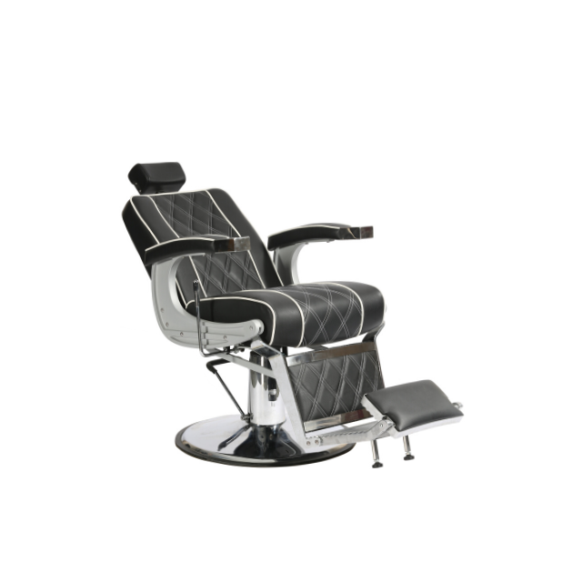 Beauty Salon Furniture Styling Hair Cutting Hydraulic Pump Design Rotating Mens Modern Black Barber Chair For Barbershop