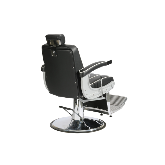 Beauty Salon Furniture Styling Hair Cutting Hydraulic Pump Design Rotating Mens Modern Black Barber Chair For Barbershop