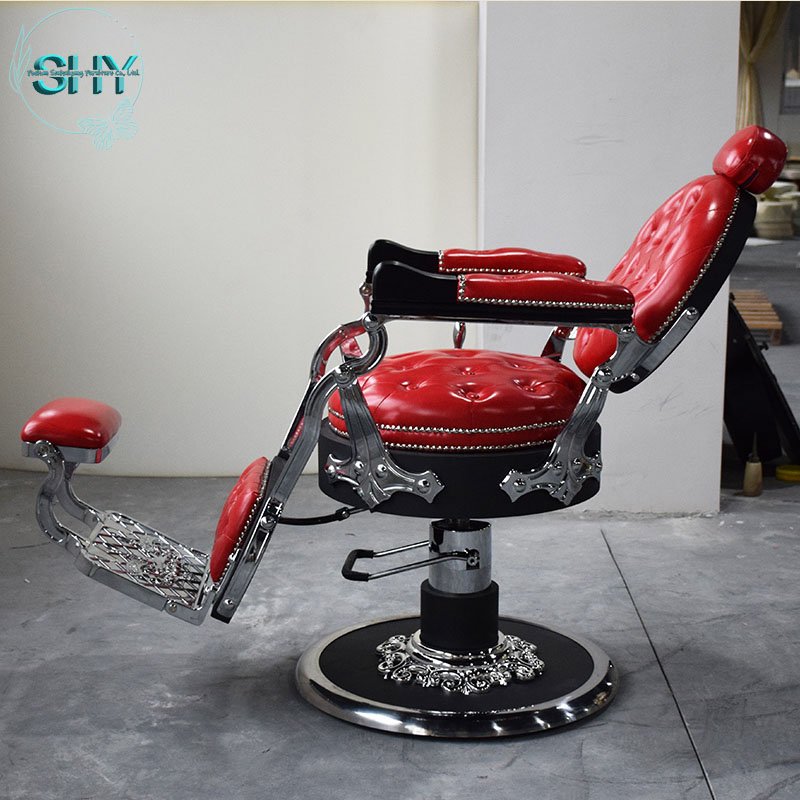 Modern Design Comfortable Salon Equipment All Purpose Styling Barber Chair Support Oem Customize