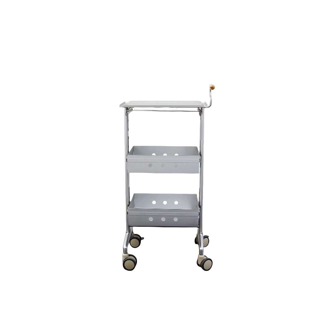 Modern Design Commercial Furniture Hairdressing Equipment Aluminum Alloy Salon Trolley For Sale
