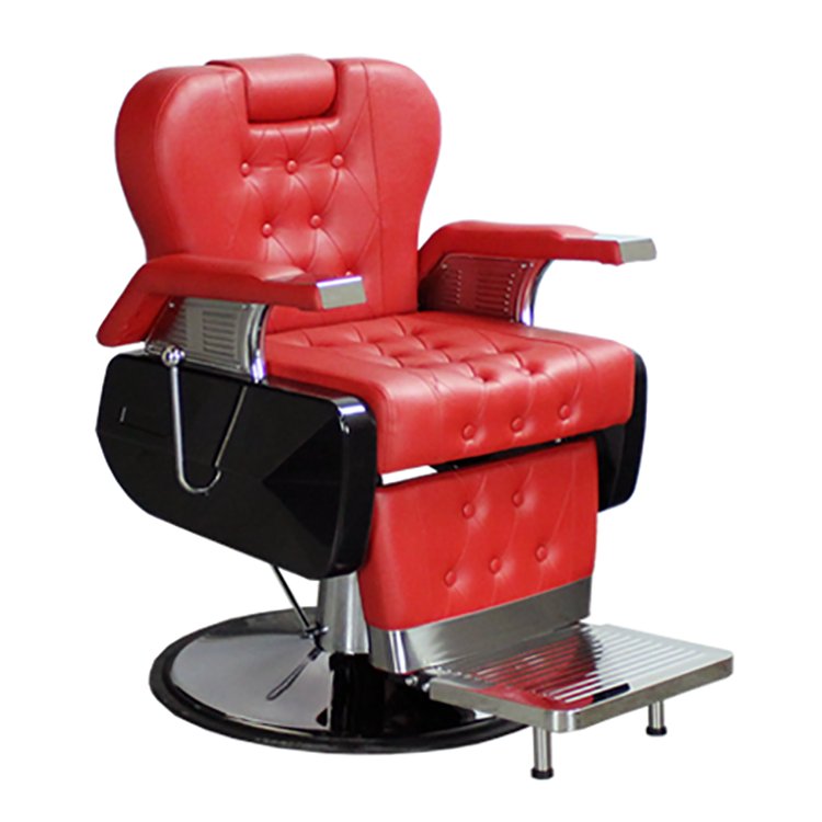 Vintage professional hair salon furniture reclining barber chair for men hydraulic barber chair for sale