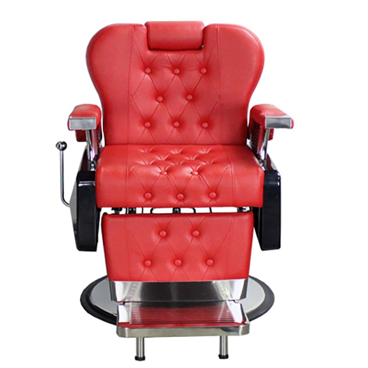 Vintage professional hair salon furniture reclining barber chair for men hydraulic barber chair for sale