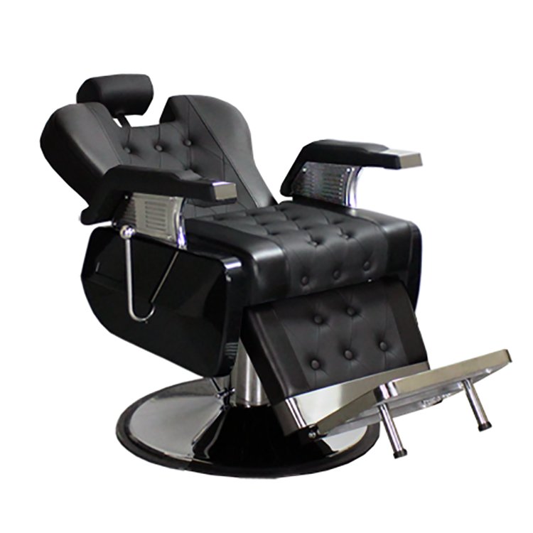 Vintage professional hair salon furniture reclining barber chair for men hydraulic barber chair for sale