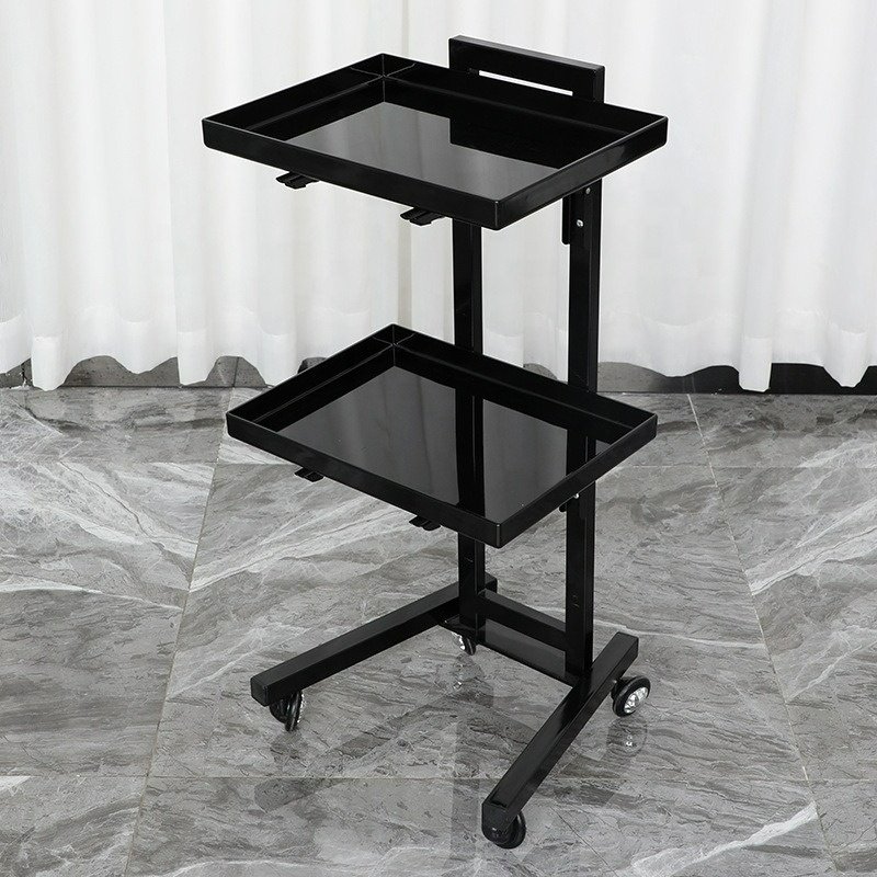 2024 Youtai modern fashion wholesale barbershop salon trolley storage cabinet hair salon stations