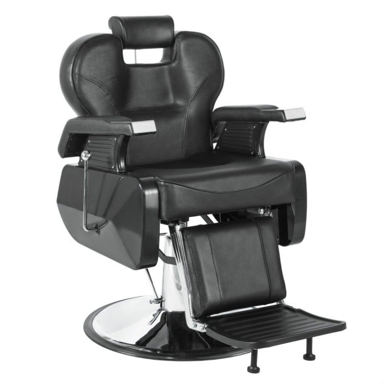 2024 Youtai Wholesale Modern Height Adjustable Barber Chair Reclining Leather Chair Salon Furniture