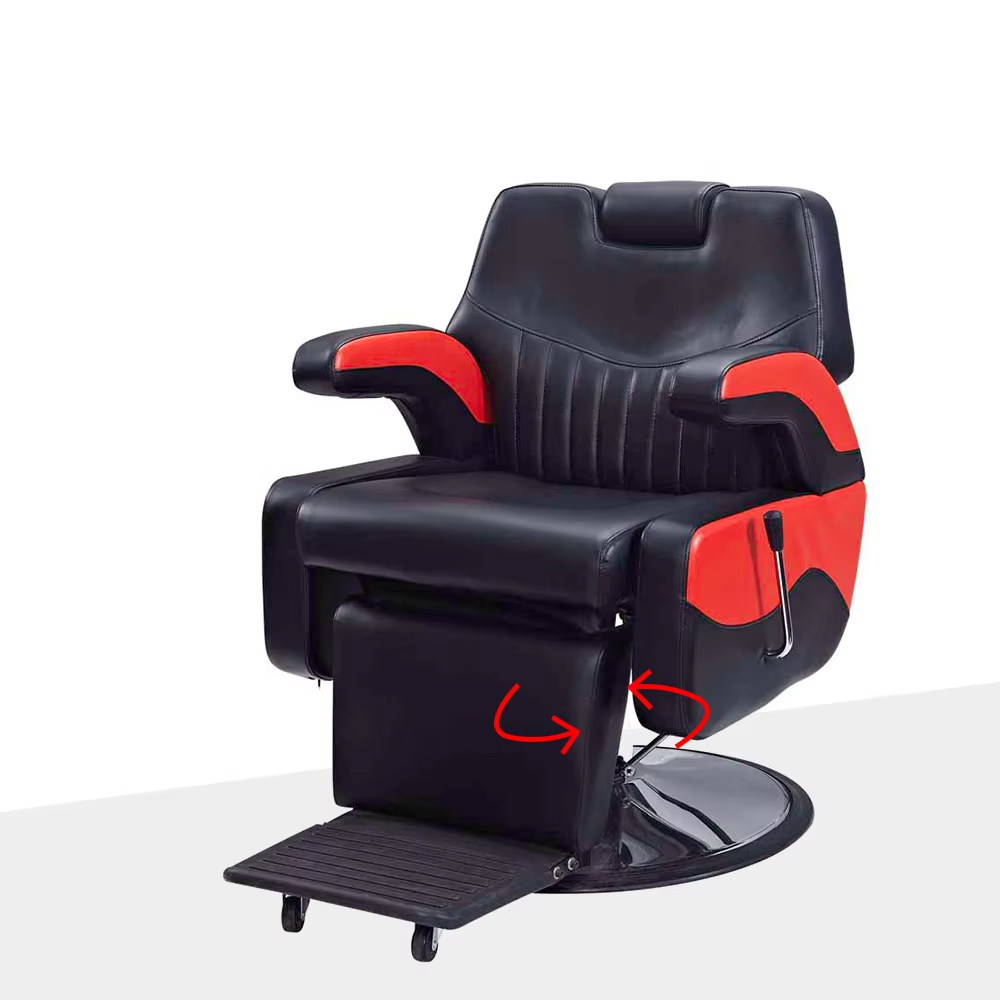 Hot Selling Antique Beauty Saloon Chair PU Material Barber Shop Furniture Styling Hair Salon Chair for Bedroom Application