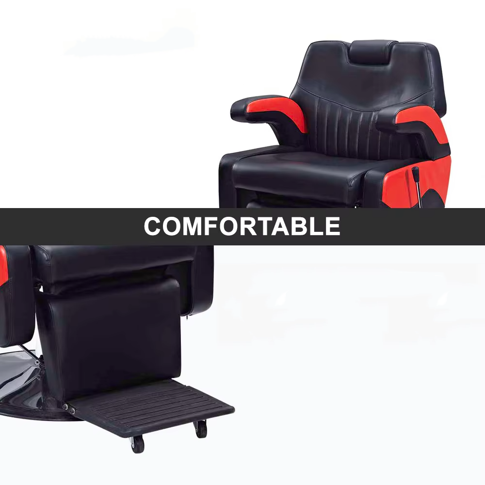 Hot Selling Antique Beauty Saloon Chair PU Material Barber Shop Furniture Styling Hair Salon Chair for Bedroom Application