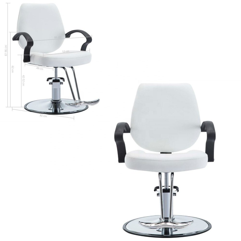 Classic Soft Barber Chair Hair Vintage Salon Styling Rise Fall Beauty Equipment Style Chair