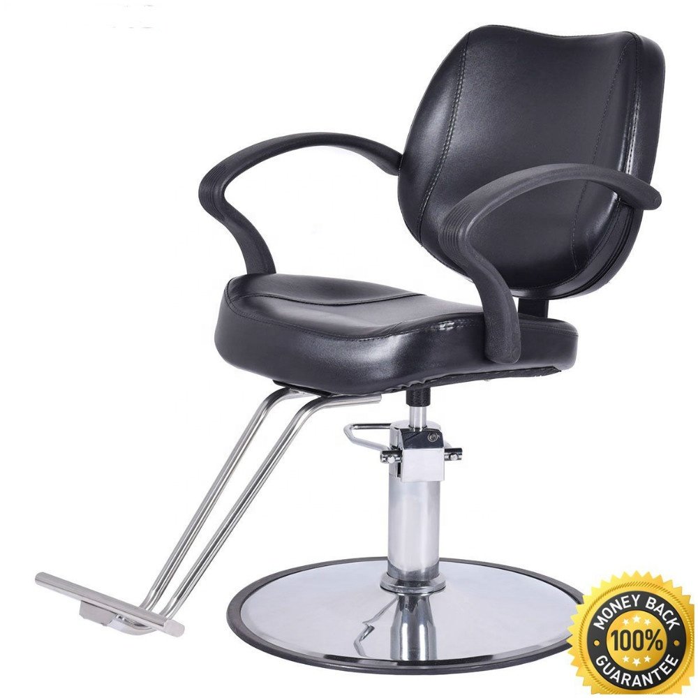 Classic Soft Barber Chair Hair Vintage Salon Styling Rise Fall Beauty Equipment Style Chair