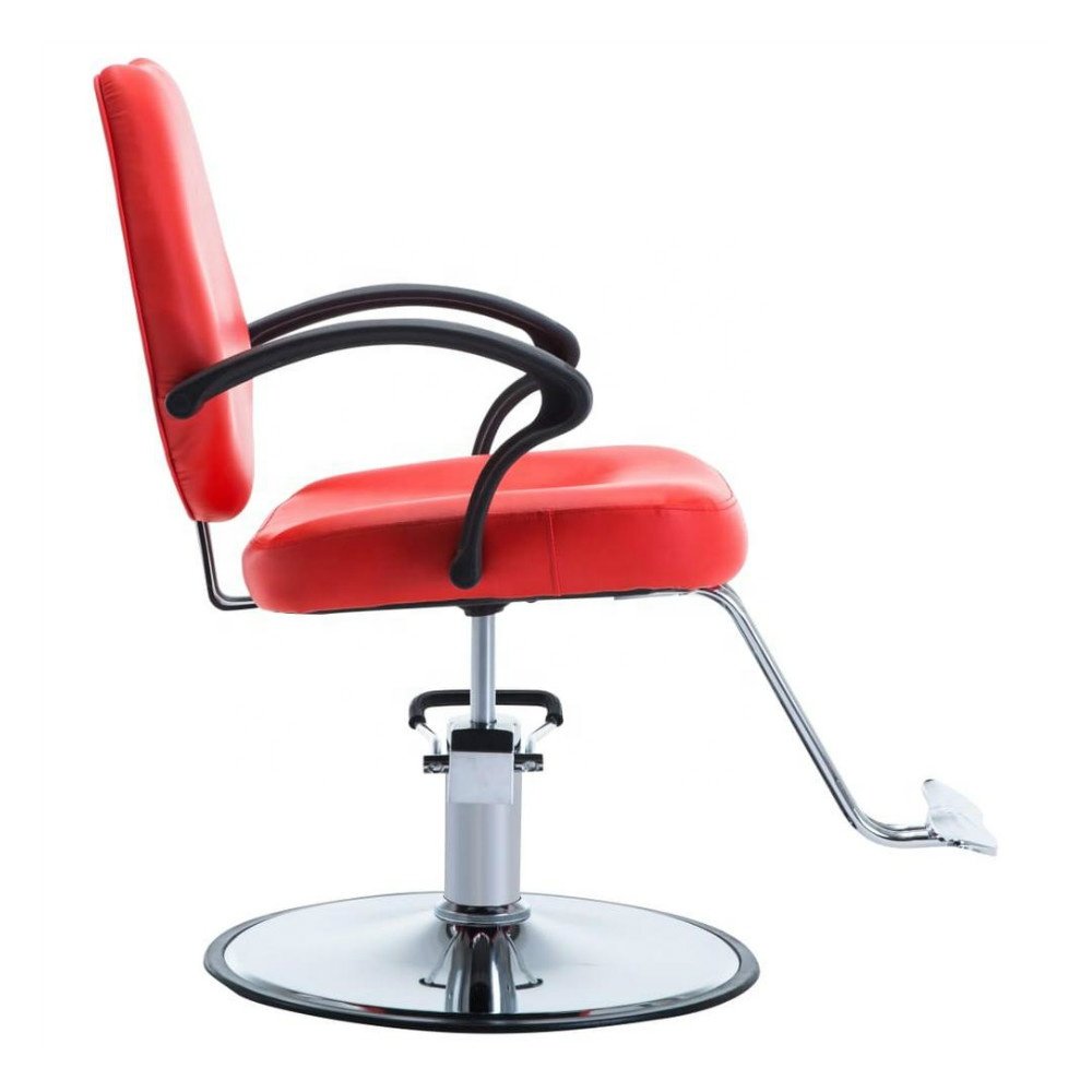 Classic Soft Barber Chair Hair Vintage Salon Styling Rise Fall Beauty Equipment Style Chair