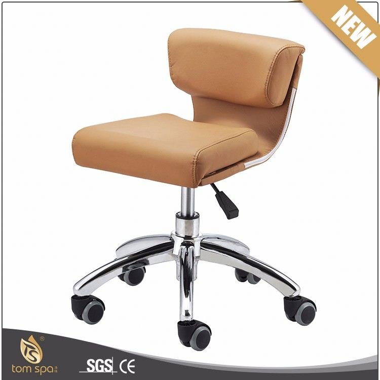 TS-3227 High Quality Salon Beautician Work Stool Master Chair with Universal Wheels Color Optional