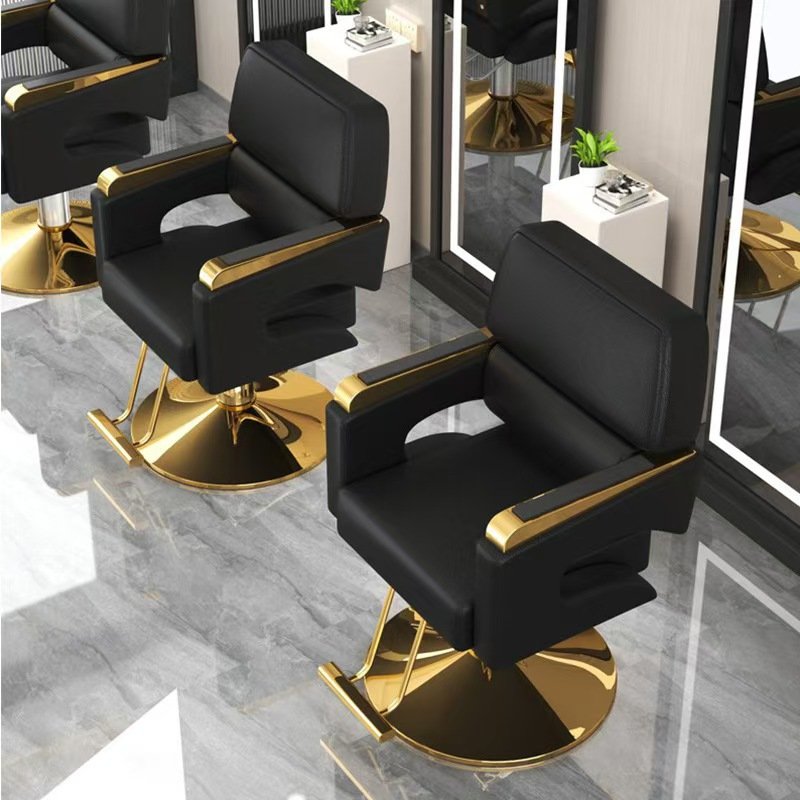 High Quality Multifunctional Metal Hair Cutting Massage Chairs for Barber Shops Spas Salon Hotels Schools Bedrooms-Hot Selling