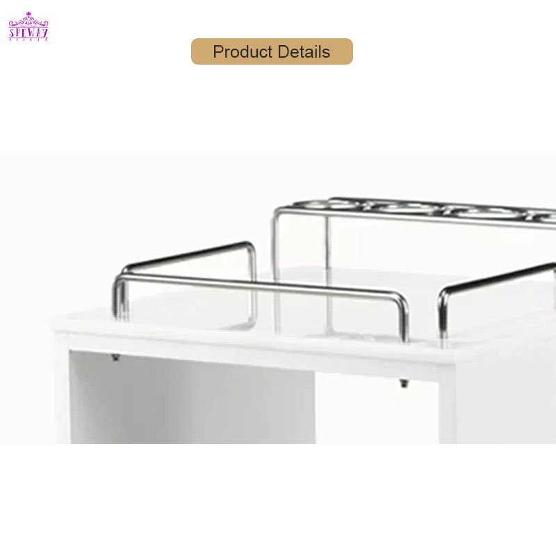 Salon furniture beauty salon barber shop cabinet original wood color drawer hairdressing storage white salon cart