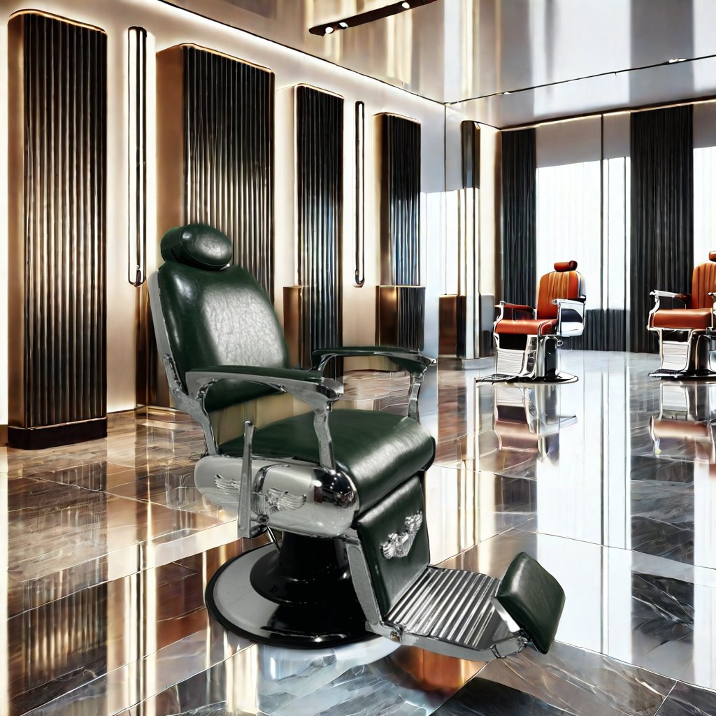 Barber Shop Style Beauty Hair Cutting Chair for Nail Salons and Barber Shops