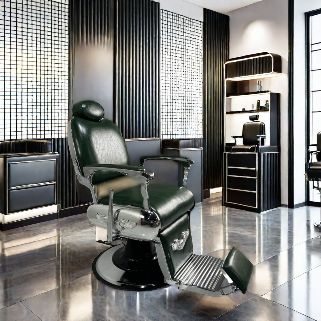 Barber Shop Style Beauty Hair Cutting Chair for Nail Salons and Barber Shops