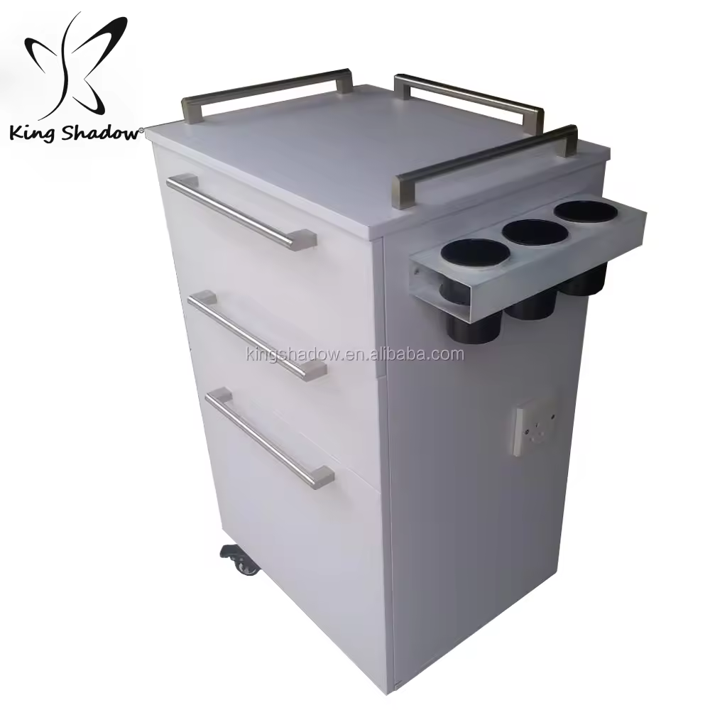 customized color hair salon trolley beauty salon trolley with dryer holder salon equipment