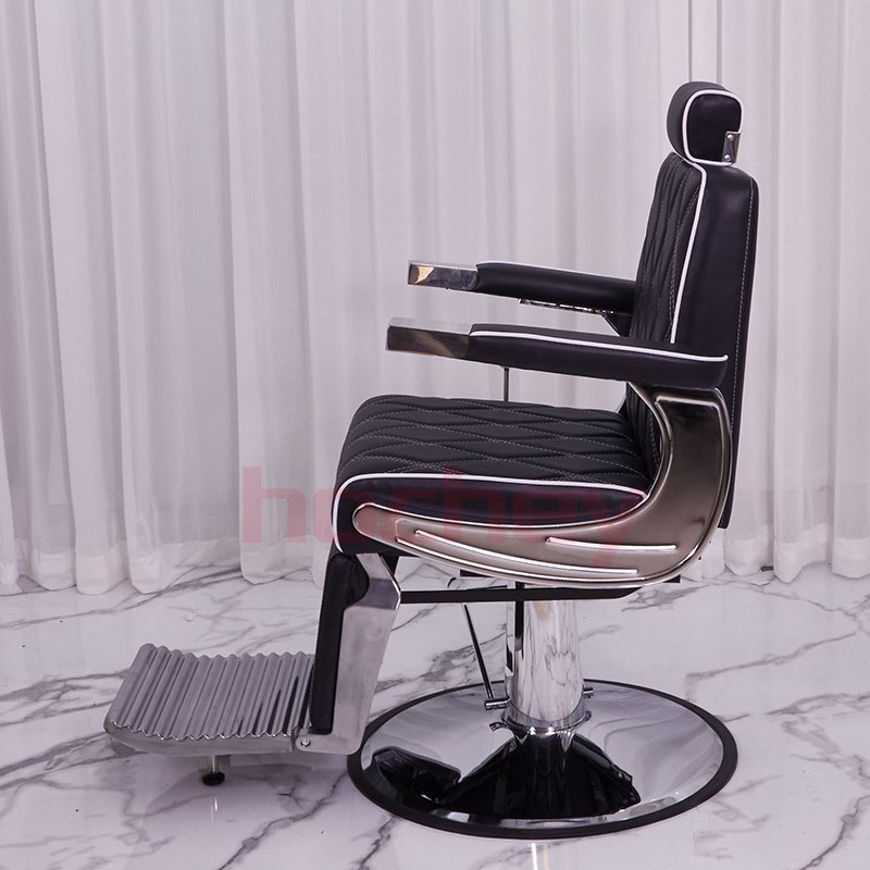 Hochey Antique Style Barber Shop Equipment Hair Styling Chair Classic Hydraulic Furniture Salon Barber Chair