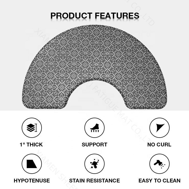 Sheepmats Hot Sale Anti-slip Thin Barber Salon Chair Mat