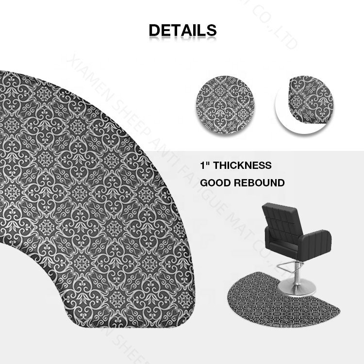 Sheepmats Hot Sale Anti-slip Thin Barber Salon Chair Mat