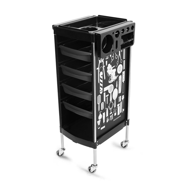 2024 new Fashionable beauty salon trolley cart for salon fitment