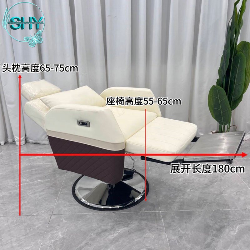Professional Model Custom Beauty Hair Styling Cutting Chair Heavy Duty Sliver Salon Chair Barber Chair