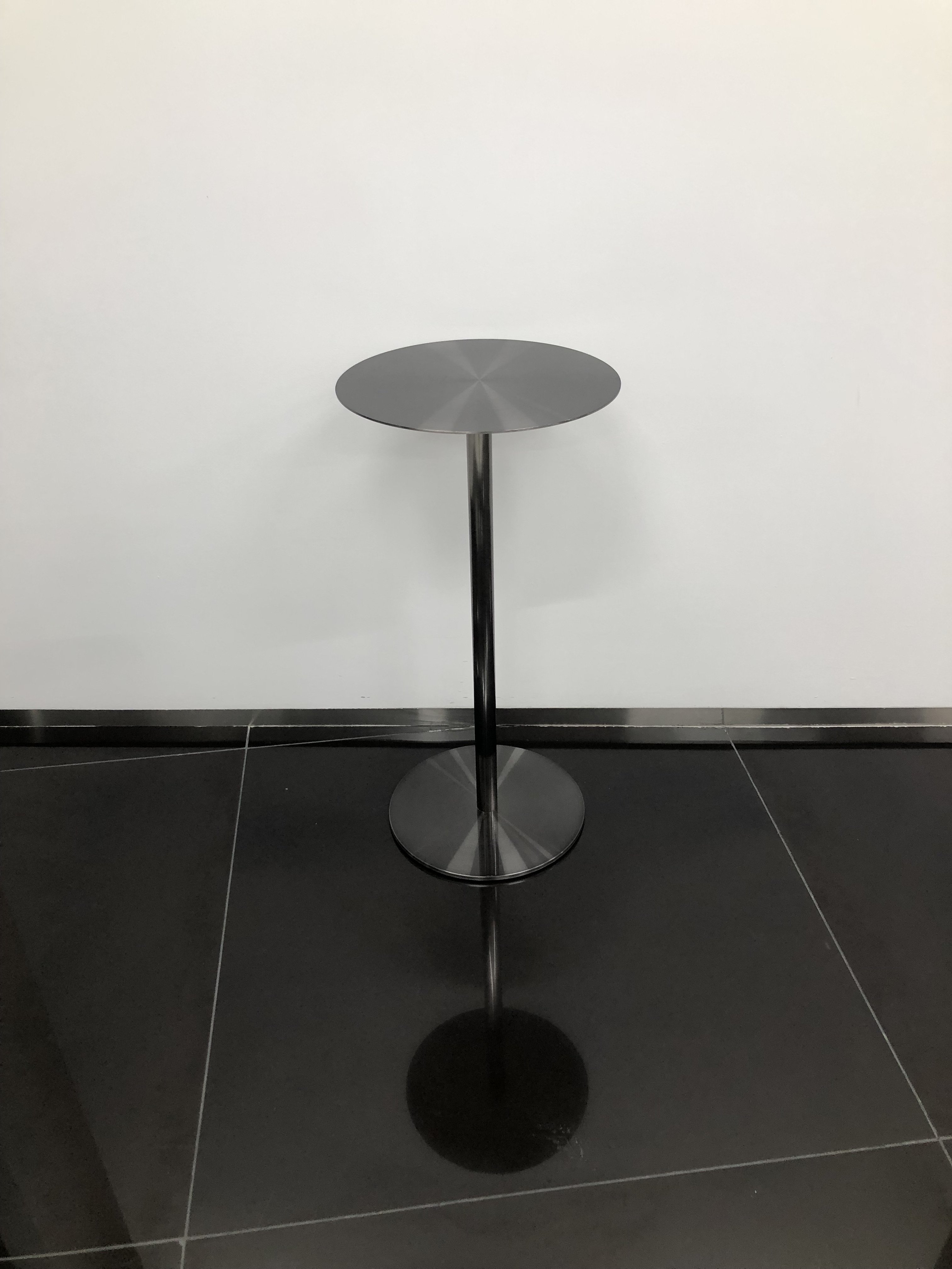 Modern Nordic Style Tea Table Titanium black Round Living Room other salon furniture Nail Desk reception desk beauty salon