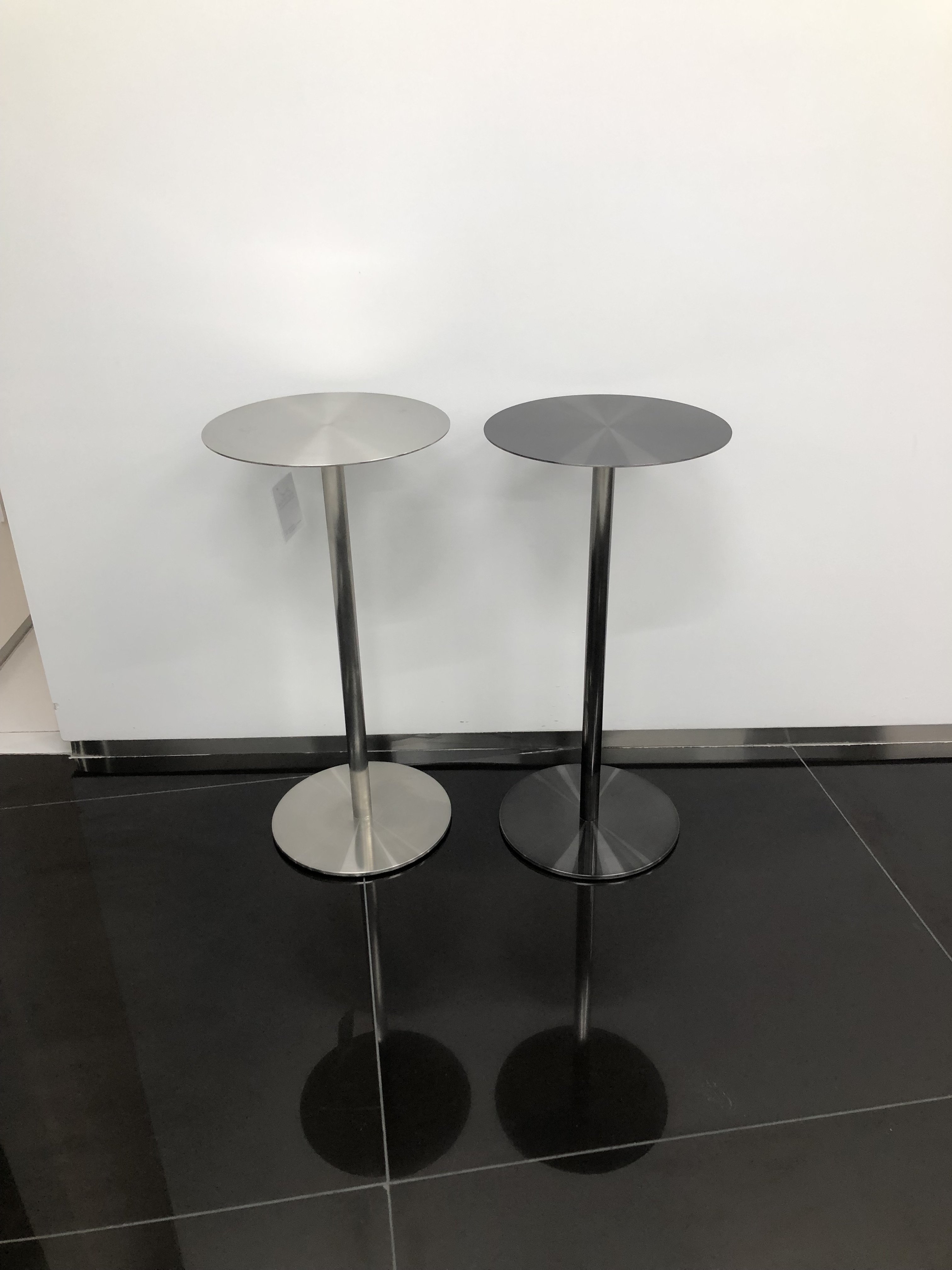 Modern Nordic Style Tea Table Titanium black Round Living Room other salon furniture Nail Desk reception desk beauty salon