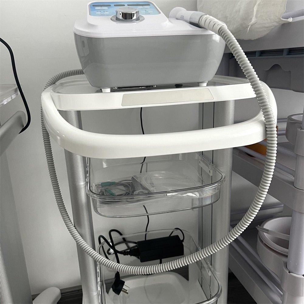 Top quality Beauty Equipment Aesthetic Acrylic Cart Trolley Salon Spa Facial Hairdressing Acrylic Salon Working Trolley