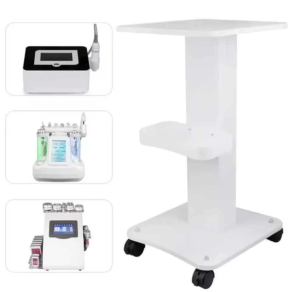 Beauty Trolley Beauty Cart Small Bubble Machine Trolley Rolling Cart with Wheels