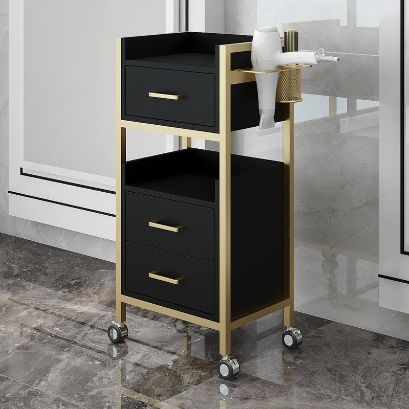 top selling Hair trolley cart salon furniture metal beauty salon trolley