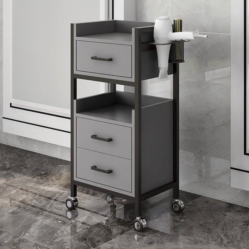 top selling Hair trolley cart salon furniture metal beauty salon trolley