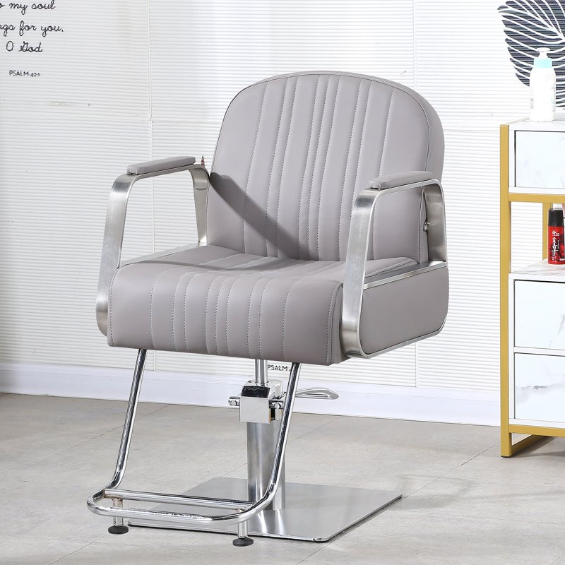 Factory Direct Hydraulic Salon Chairs Rotating Metal Hairdressing Furniture for Salon Living Room