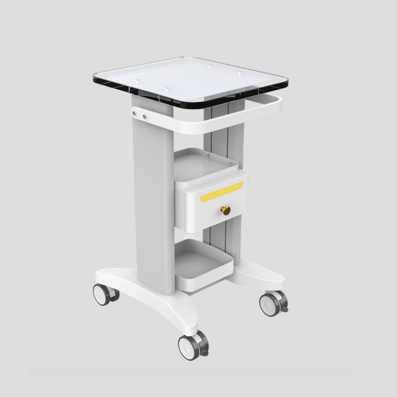 Modern Cart Salon Beauty Machine Rolling Spa Equipment Stand Trolley with storage shelves