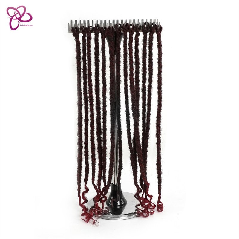 salon wholesalers nickelclad material hair extension rack for sale