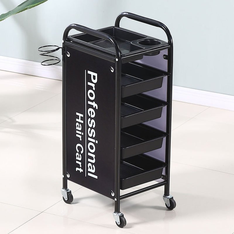 Reinforced hair tool cart Beauty Barber shop salon cart Special hair cart storage rack