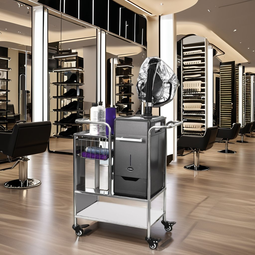 Perfect Quality Luxury Styling Professional Hairdressing Salon Equipment Hair Nano Mist Machine with Trolley