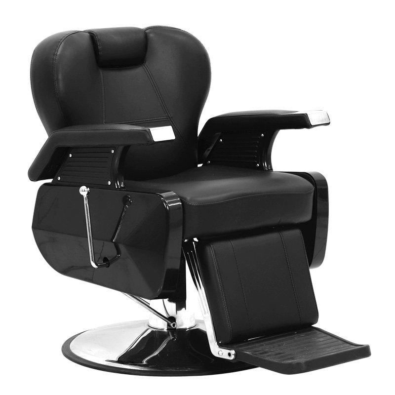 Barbershop Wholesale Black Heavy Duty Recline Vintage Barbers Chair