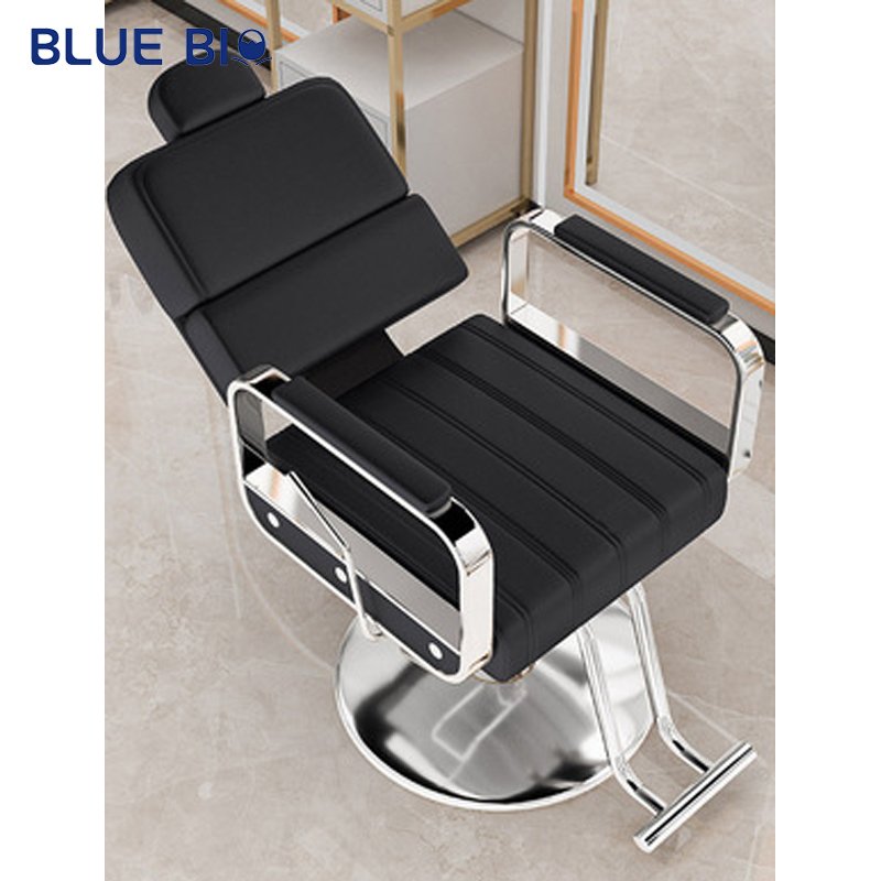 Barber Shop Salon Massage Waiting Hydraulic Reclining Hair Cutting Chairs Adjustable Rotating Hair Salon Chair